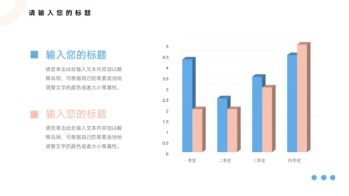 红蓝简洁双色宠物健康护理PPT模板