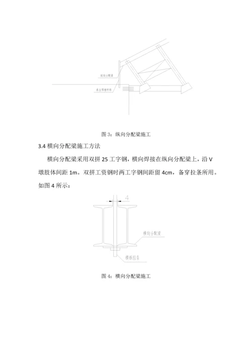 V墩支架施工技术总结.docx