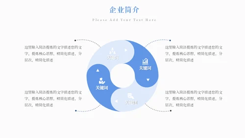 公司品牌介绍企业宣传册通用PPT模板