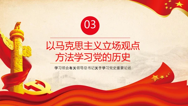 七一党史学习教育活动党课PPT建党100周年