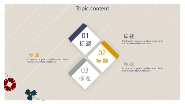 小清新文艺述职报告工作总结动态PPT模板