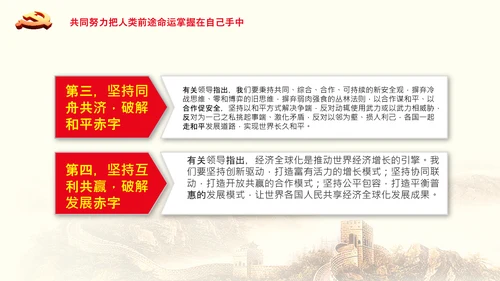学习谈治国理政第三卷第十七专题携手构建人类命运共同体PPT