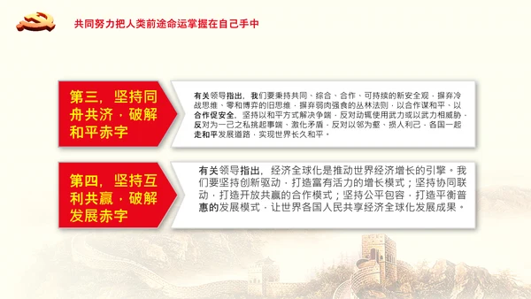 学习谈治国理政第三卷第十七专题携手构建人类命运共同体PPT