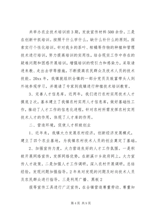 人才培训心得范文.docx