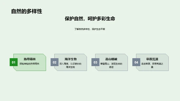 认知与保护自然