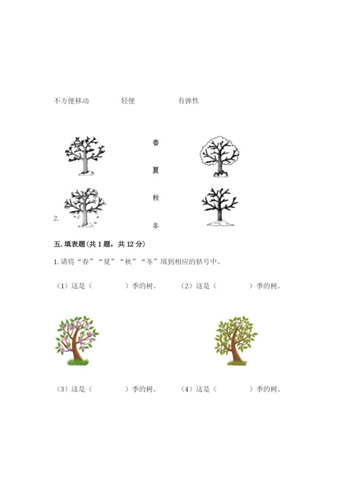 教科版小学二年级上册科学期末测试卷带答案（达标题）.docx