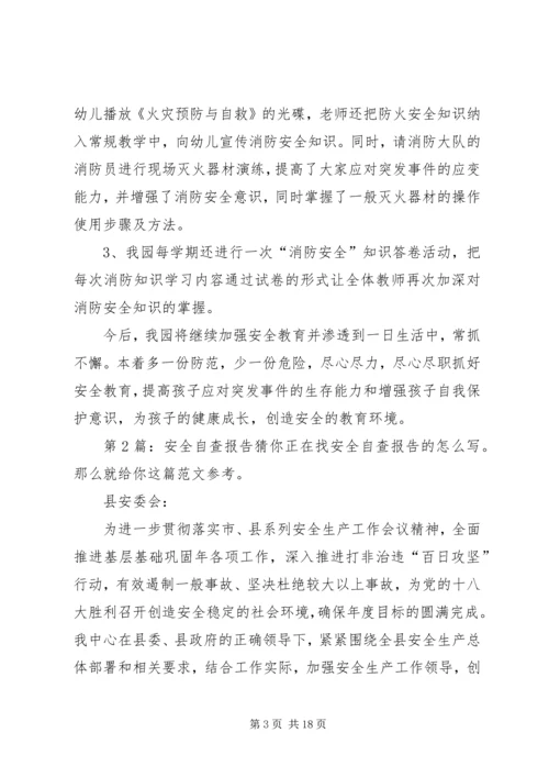 安全自查报告（共6篇）_1 (2).docx