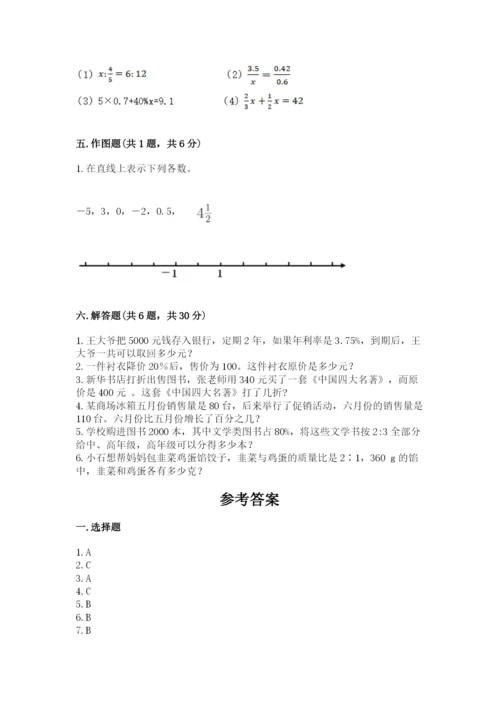 小升初数学期末测试卷精品【全优】.docx