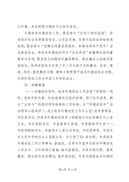 龙门园区环境创优年活动工作方案 (3).docx