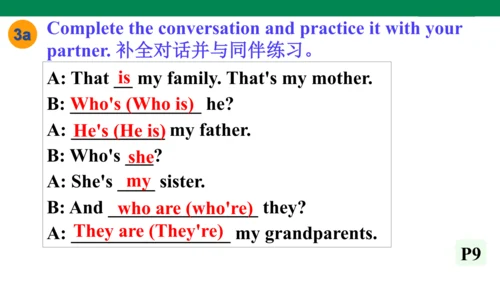 新课标Unit 2 Section A 3a-3c课件 人教新目标七上Unit 2 This is 