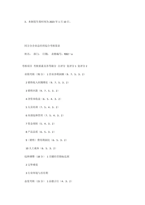 公司员工绩效考核方案.docx