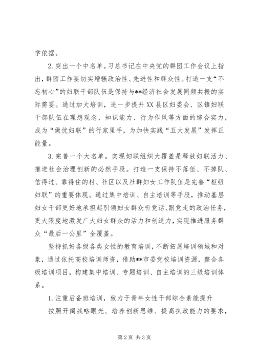 妇女培训工作调研报告 (2).docx