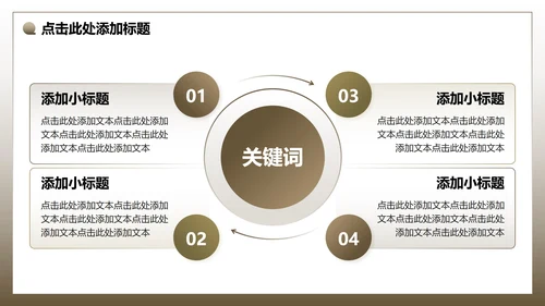 棕色简约风无人机野外摄影技术讲解介绍PPT模板
