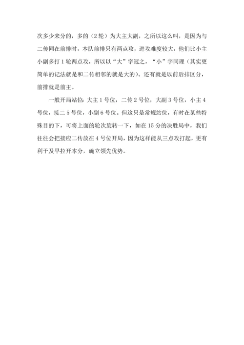 训练排球心得体会.docx