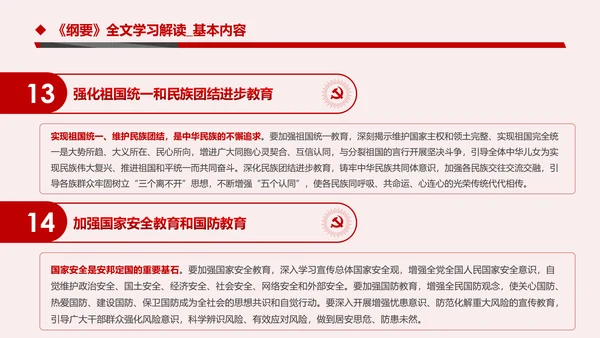 学习解读新时代爱国主义教育实施纲要PPT模板