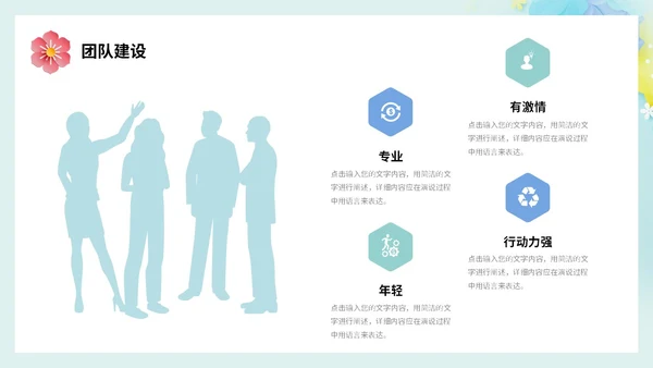 小清新剪纸花卉人力资源工作总结工作汇报PPT人力资源工作汇报