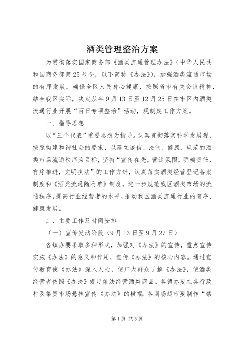 酒类管理整治方案.docx