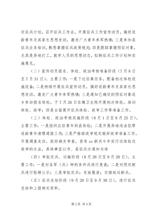 乡镇夏秋季征兵工作计划.docx