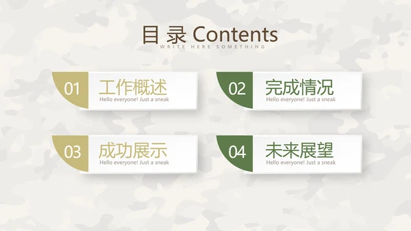 武警个人能力评测动态PPT