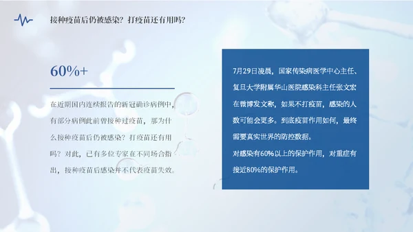 德尔塔病毒预防医学知识通用PPT模板