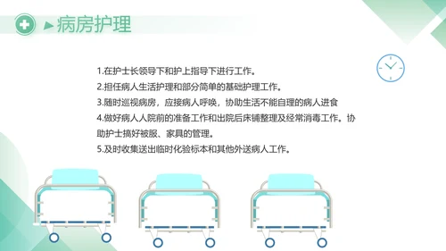 绿色大气医疗销售年终工作计划PPT动态模板