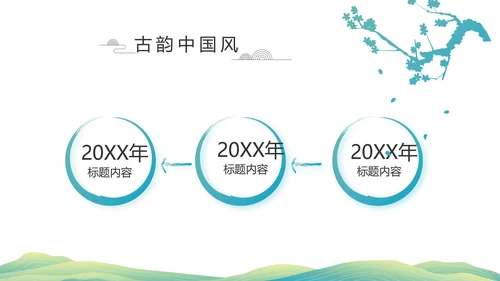 清新中国风清明祭祀习俗清明节扫墓PPT