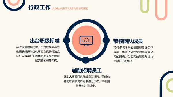 简约风黄色工作汇报年中总结PPT