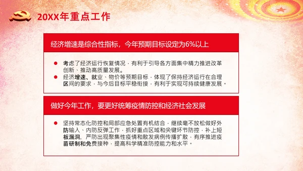 全国两会政府工作报告学习解读PPT