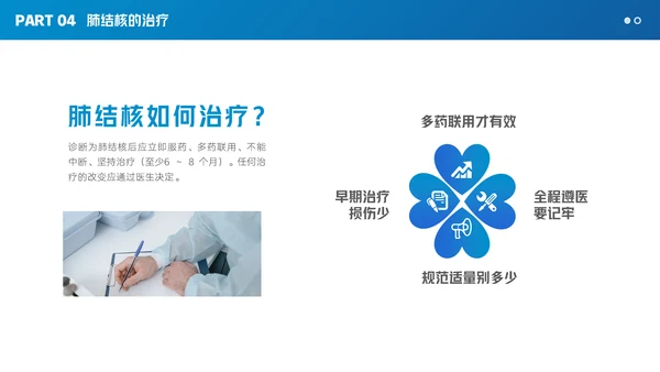 肺结核防治知识讲座，结核病通用PPT模板