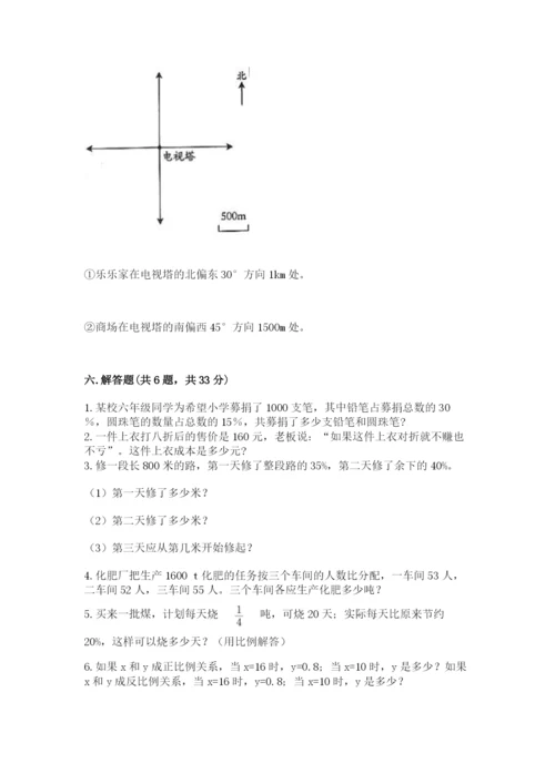 阜阳市小升初数学测试卷完美版.docx