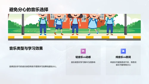 音乐引领学习提效