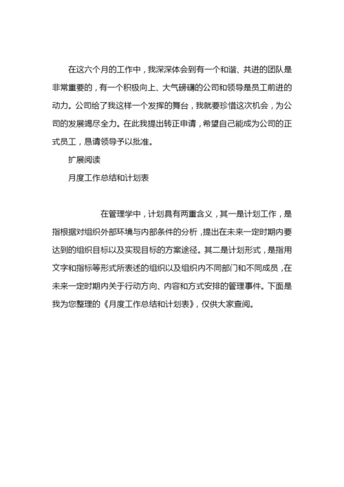 财务月度工作总结和计划.docx