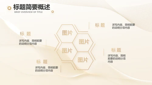 金色高档医美商业计划书动态PPT