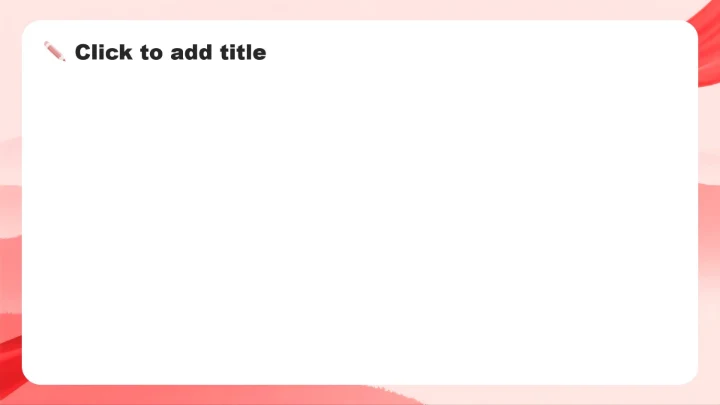 红色渐变党政风班委竞选演讲PPT主题模板