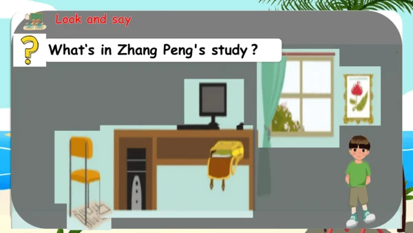 Unit 1 My classroom-Part B Read and write（课件）-2024