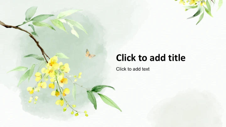 二十四节气立春PPT主题