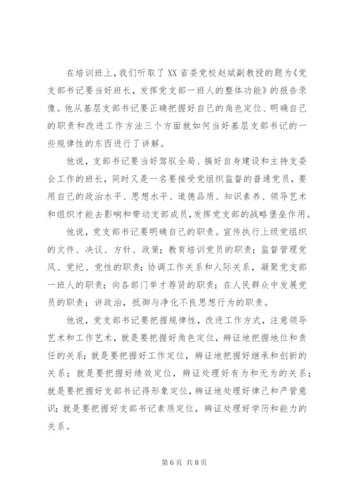 党支部书记培训总结 (2).docx