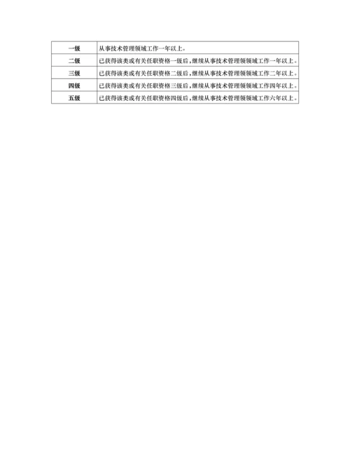 任职资格重点标准重点技术族标准工艺类.docx