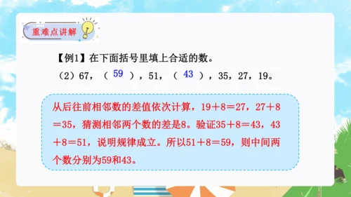 第七单元：找规律单元复习课件(共26张PPT)人教版一年级数学下册