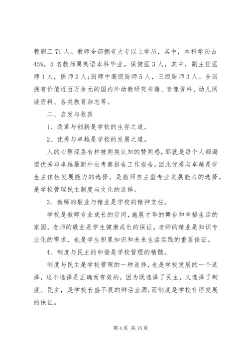 外出参观考察学习心得.docx