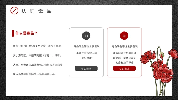 珍爱生命远离犯罪国际禁毒日PPT模板