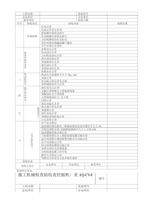 施工机械验收表.docx