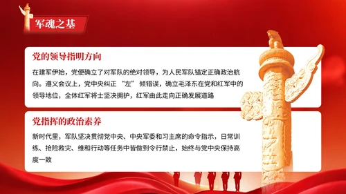 红色党政风格红旗漫卷映忠诚
