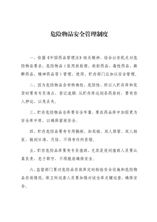 男科医院安全保卫工作手册模板.docx