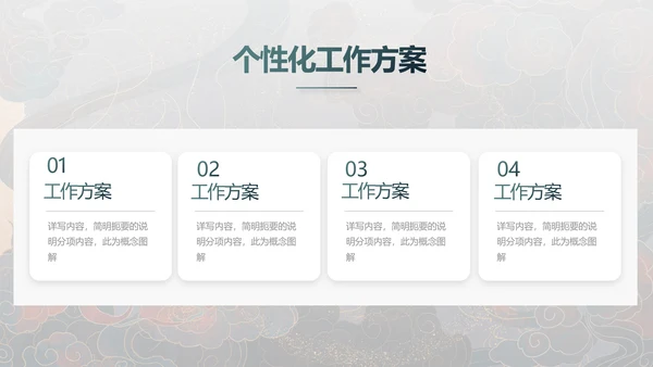 敦煌飞天国潮风工作总结动态PPT