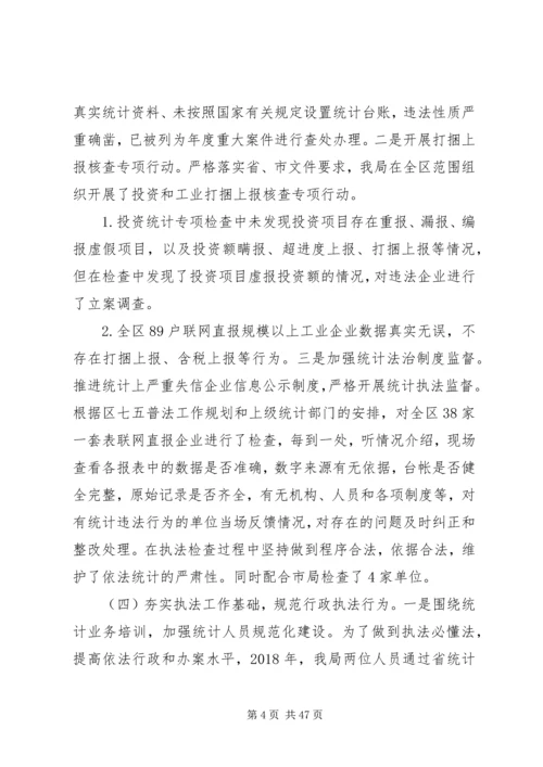 统计局XX年工作总结及XX年工作计划锦集 (2).docx
