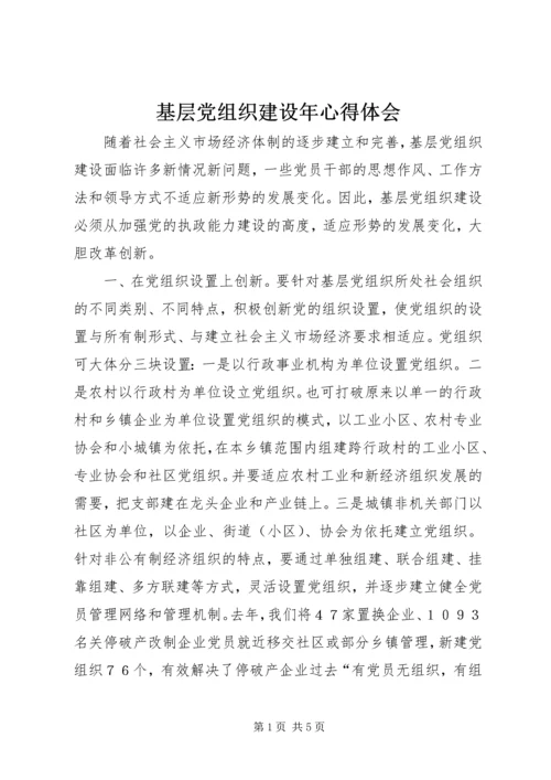 基层党组织建设年心得体会 (2).docx