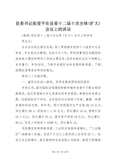 县委书记张爱平在县委十二届十次全体(扩大)会议上的讲话 (4).docx