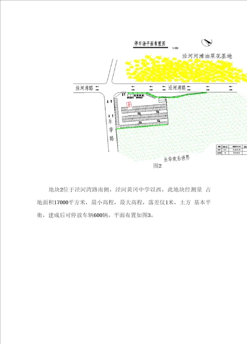 临时停车场方案