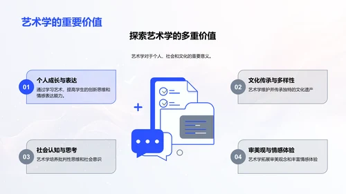 艺术学专题开题PPT模板